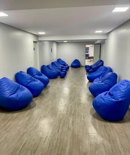 Puff Pera Para Sala de Descanso 