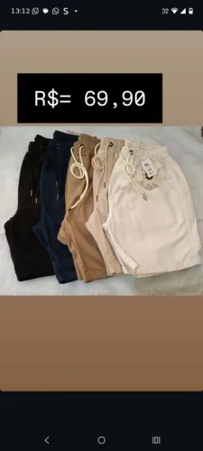 Bermuda masculina 
