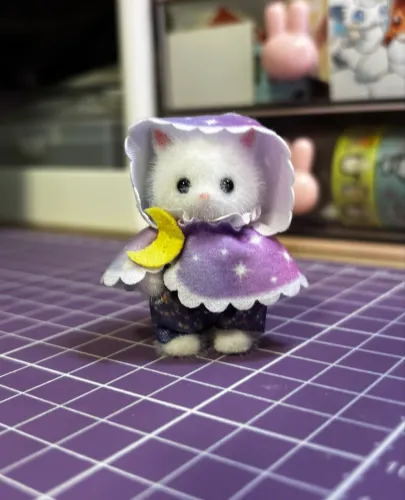 Sylvanian families gato persa da blind bag e coelho