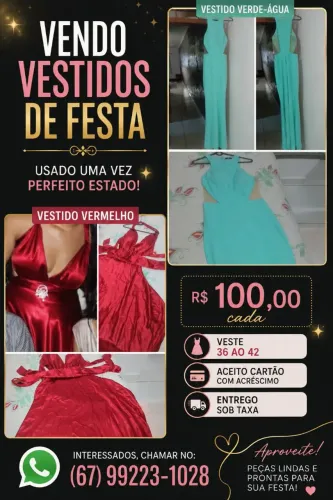 Vestidos de festa 