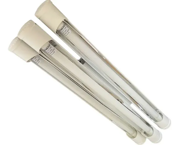 Luminaria Tubolar Cozinha C/  3 Lampada Tuboled 10w 6500k