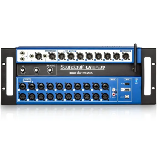 Mesa Digital 24 Canais Com Controle Sem Fio Ui-24R - Soundcraft