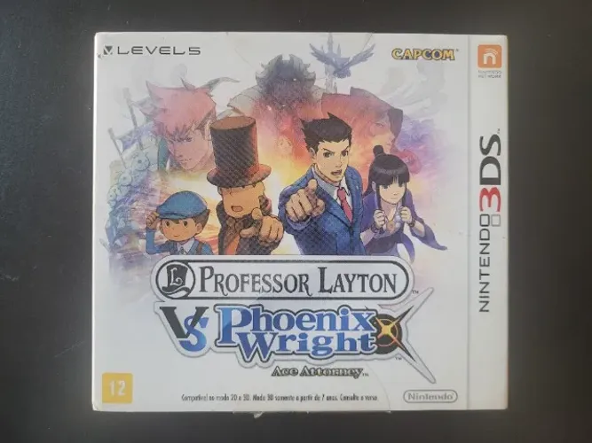 (Usado) Professor Layton vs Phoenix Wright - 3ds