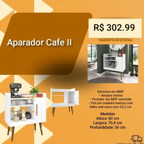 Aparador de cafe