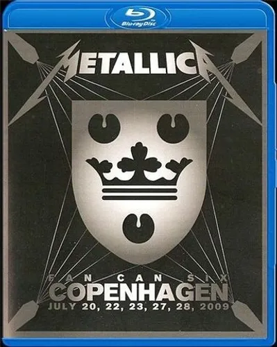Blu ray Metallica - Fan Can 6 Copenhagen (autorado)