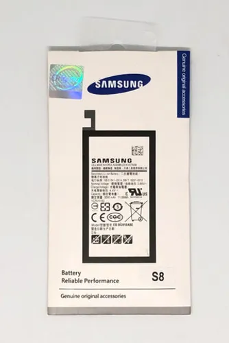 Bateria Samsung S8 EB-BG950ABE 3000mAh Nova e Original
