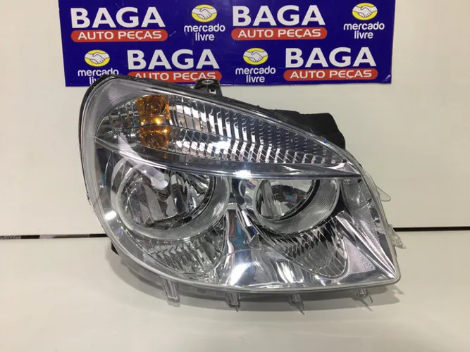 Farol Direito Fiat Doblò 2010 2011 2012 2013 2014 2015 Cromado Original