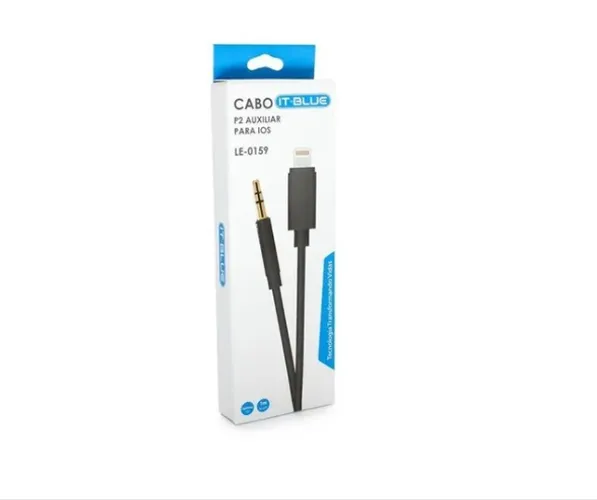 Cabo Auxiliar P2 Para Lightning (ios) It-blue Le-0159