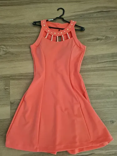 Vestido salmão