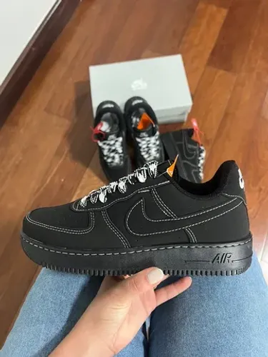 Promoção Tênis Nike Air Force Black Phantom