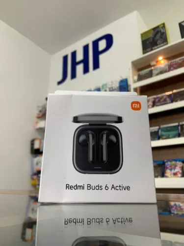 Fone Bluetooth Redmi Buds 6 Active Preto Xiaomi Original | Parcela Sem Juros | Curitiba