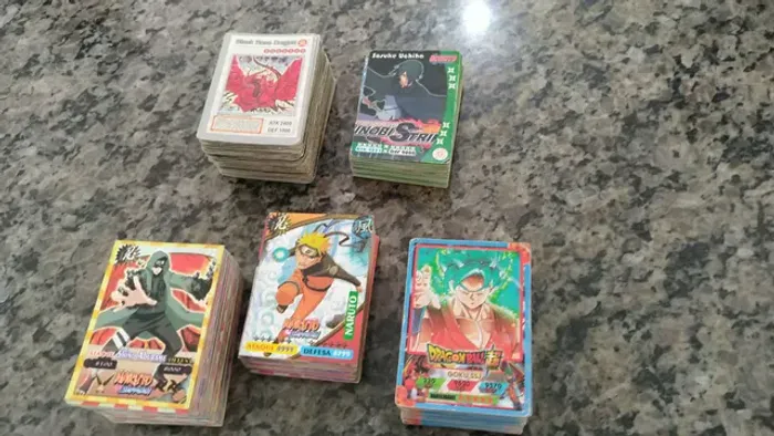 Cartinha de colecao naruto 570 - Dragon ball, yu-gi-oh, pokeman