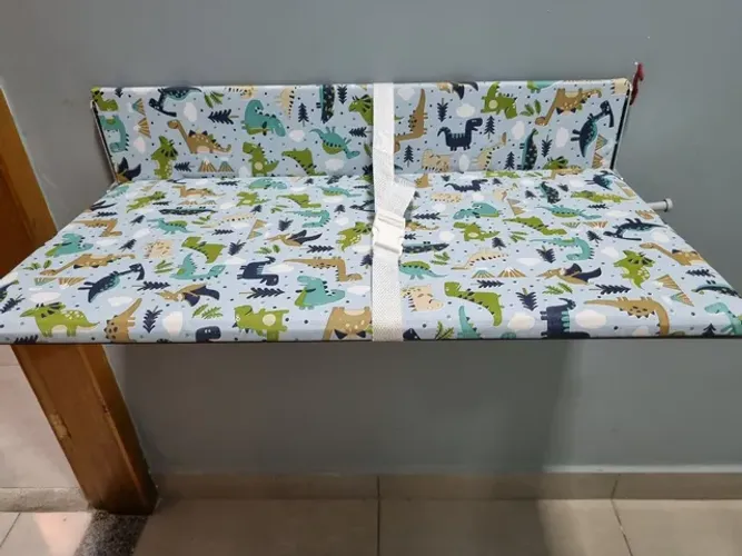 Trocador de bebe de parede