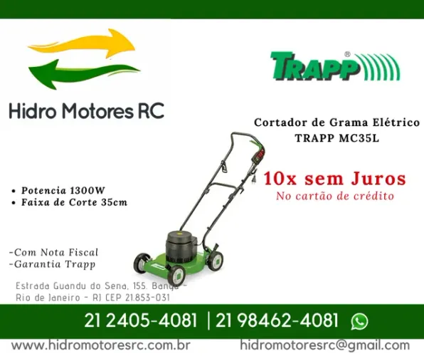 Cortador de grama trapp 