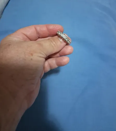 Aparador Anel Prata 925/ tamanho 16