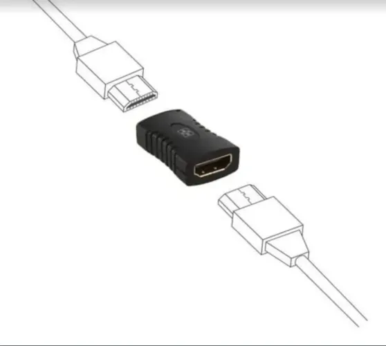 Adaptador Hdmi Femea X Femea Emenda Extensor Conector
