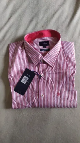 Camisa Individual (nova) XGG algodão Egípcio