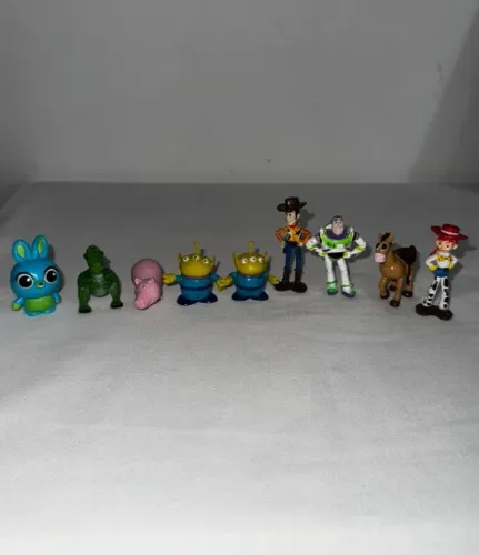 miniaturas: toy story kit com 9 - disney original importado