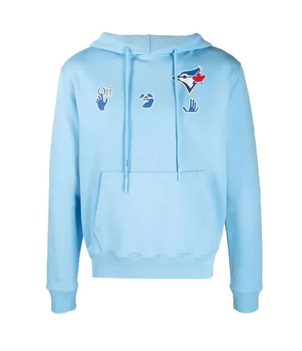 Moletom MLB x Off-White - Toronto Blue Jays Blue