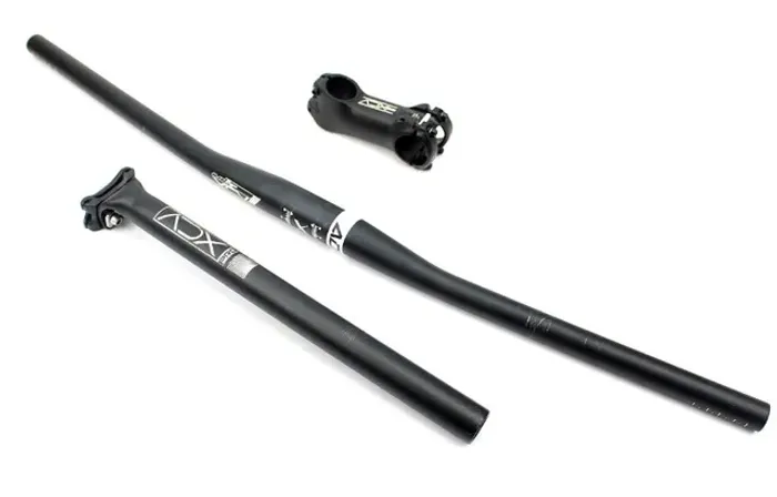 Kit Cockpit Bike ADX Pro Guidão 740mm Mesa 90mm e Canote 27.2mm - Usado 21222