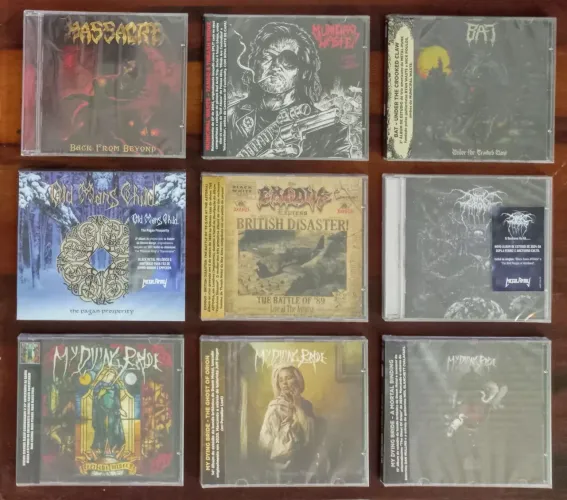 CDs lacrados Thrash Death Metal 