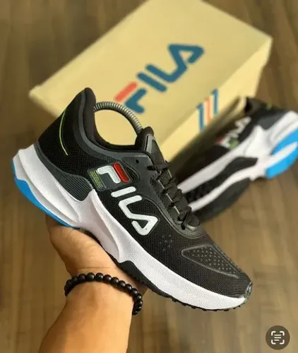 tenis fila preto masculino