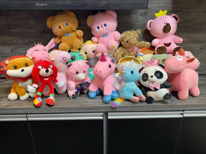 Promoção de Pelúcias - Diversos Personagens - Valor da Unidade