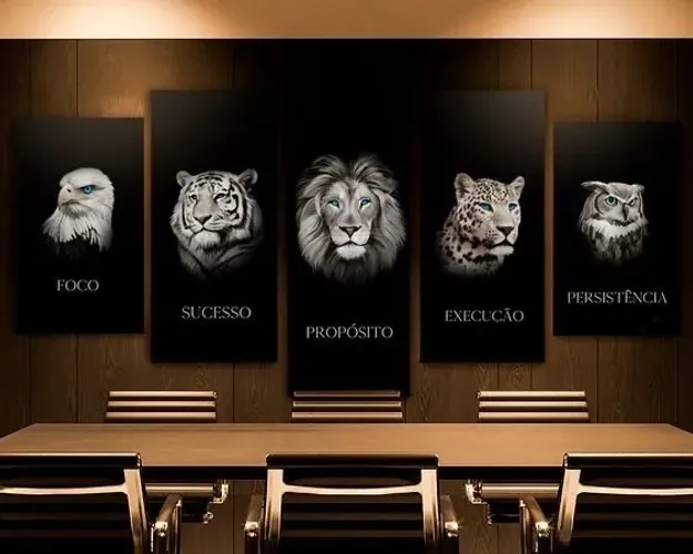Quadro Decorativo 5 Peças 