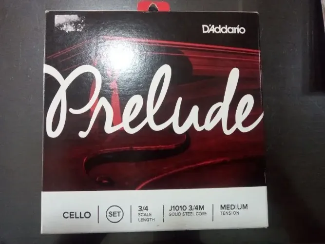 Encordoamento daddario Cello prelude 3/4