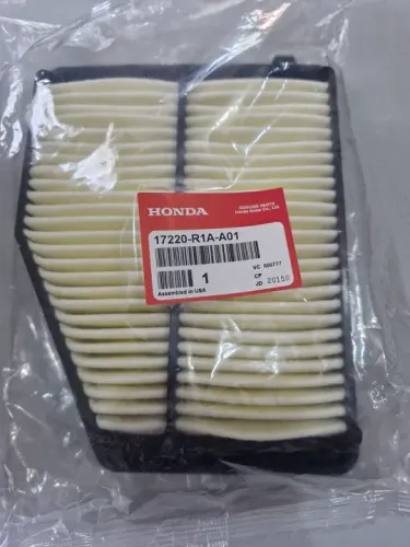 Filtro de ar do motor Honda Civic 2012 a 2016 1.8 2.0 Original 17220R1AA01.