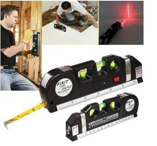 Nível Laser Profissional Trena Level Pro3 Estágios Nivelador