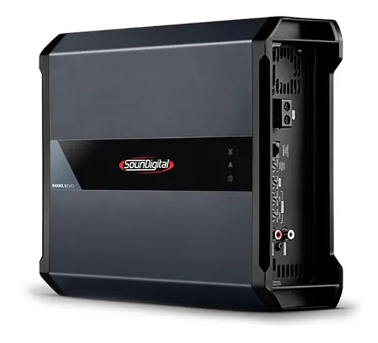 Módulo Potência Soundigital 5000.1 Evo 4.0 Dtr 5000w 2 Ohms Cor Preto