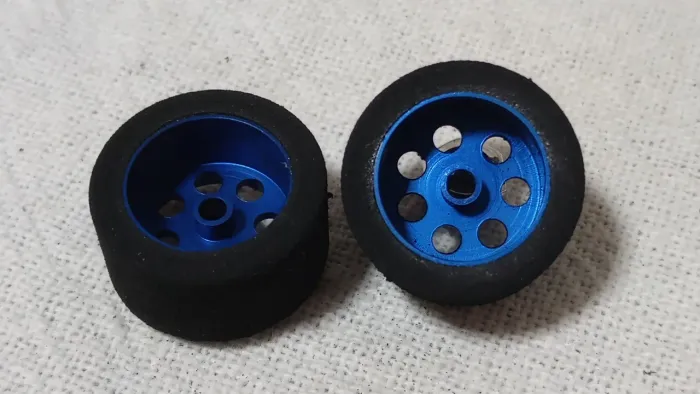 Rodas de autorama Azul