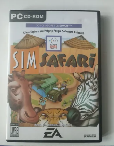Jogo PC - EA Sim Safari (1998) 