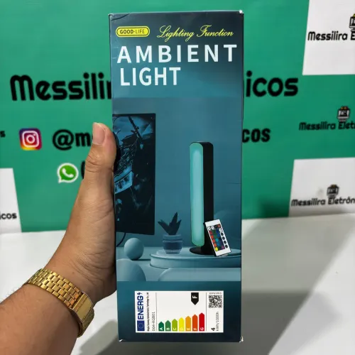 Luminária decorativa RGB com vários efeitos 5v