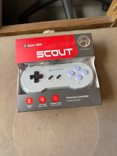 controle hyperkin super nintendo