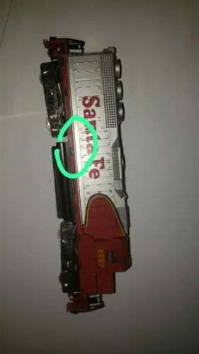 Locomotiva Santa Fé - Modelismo