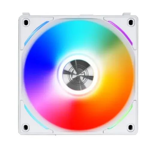 Ventoinha Lian Li Uni Fan AL120 V1, Fan 120mm, RGB, 1900RPM, 64.5CFM, Branco, PC, Desktop 