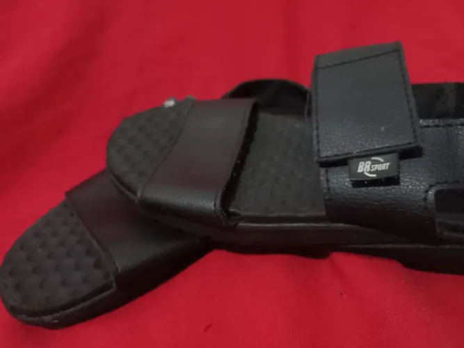 Sandália Masculina Papete Napa Preto BR Sport Tamanho 39