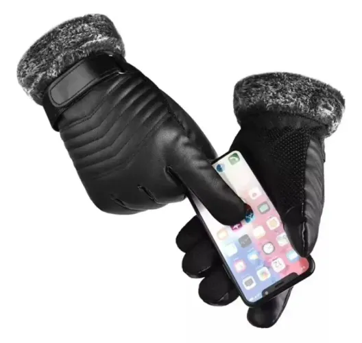 Luvas de Inverno para Tela Touchscreen Smartphone Social Executiva 
