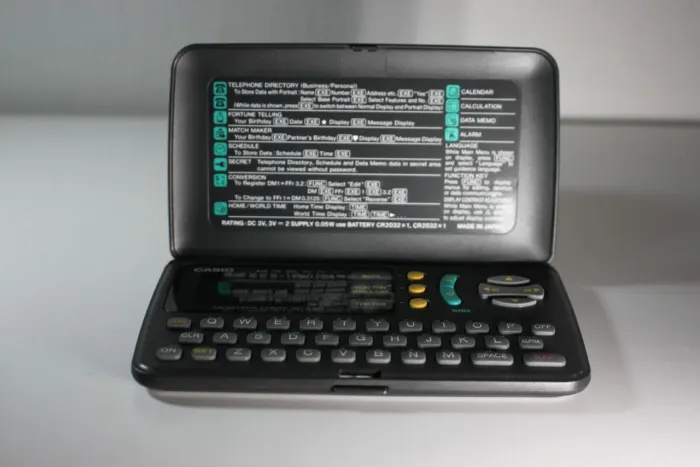 Agenda eletrônica Casio SF-A20 | testada e funcionando | anos 90 | Campinas/SP