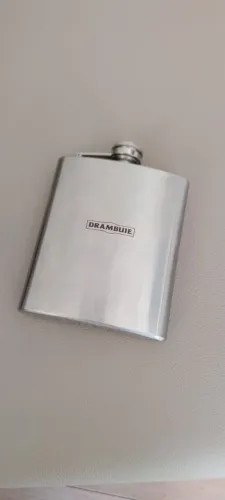 Cantil de Bolso Inox - Drambuie - Decocração