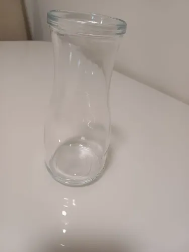 Vaso de vidro para decoração