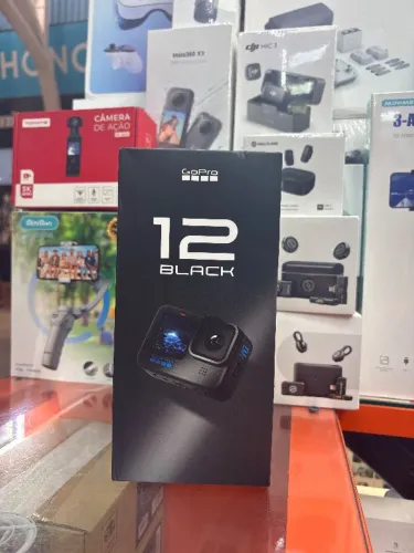 Gopro 12 Black , nova lacrada com garantia.