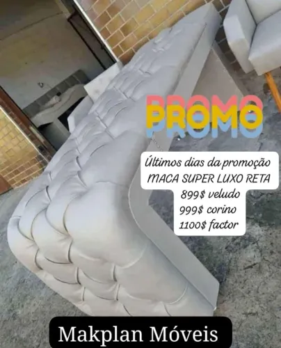 MACA SUPER LUXO RETA para MASSAGEM e procedimentos estéticos