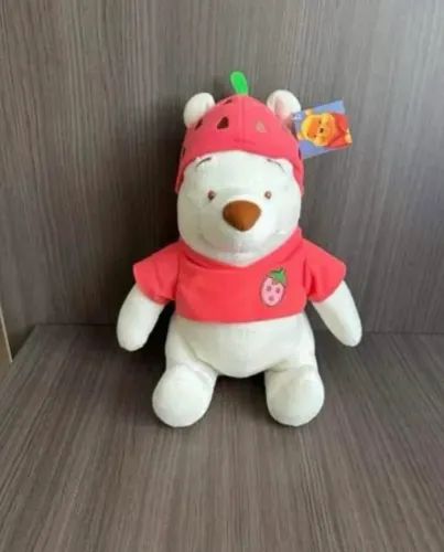 Ursinho Pooh Pelúcia Disney Branco
