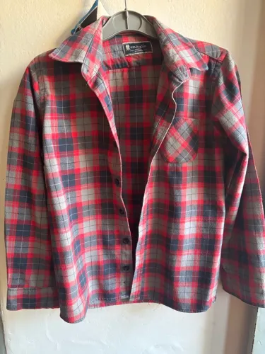Camisa Xadrez Flanelada Polo Wear masculina infantil 8 a 10 anos