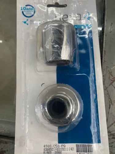 Acabamento para Registro Cromado 1/2-3/4