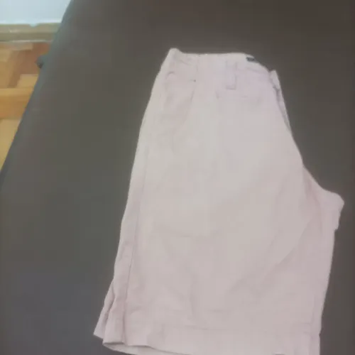 Shorts de Sarja Rosa Claro