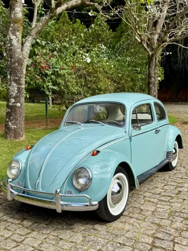 Fusca 1961 com raríssimo chassis Alemão